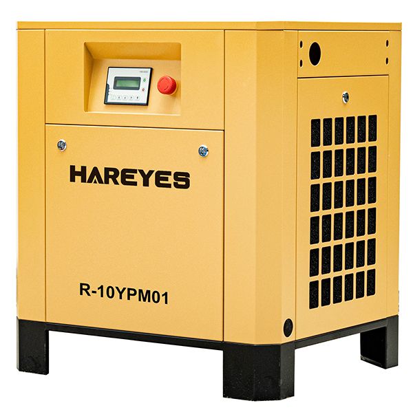Смарт VSD винтовой компрессор с перманентным магнитным двигателем, одноступенчатый