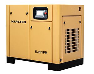 Смарт VSD винтовой компрессор с перманентным магнитным двигателем, одноступенчатый
